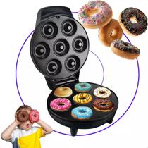 Maquina De Mini Donuts Fazer Rosquinha Confeitaria Culinária Preta