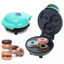 Máquina de Mini Donuts Rosquinhas Cozinha Culinária Crianças Confeitaria Sobremesa Antiaderente Biscoito