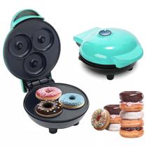 Máquina de Mini Donuts Rosquinhas Cozinha Sobremesa Confeitaria Crianças Culinária Antiaderente Biscoito