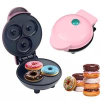 Máquina de Mini Donuts Rosquinhas Cozinha Sobremesa Confeitaria Culinária Antiaderente Biscoito Crianças