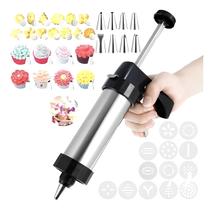 Maquina De Modelar Biscoito bolachas Decoração Bolo Cookie 21pç