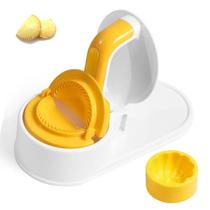 Maquina de Modelar Pastel Ravioli Massa Bolinho Gyoza Molde Casa Cozinha Lanchonete Restaurante Preparo Refeiçao Lanche