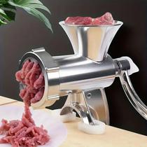Maquina de Moer Carne Manual Moedor de Linguiça Biscoito Manivela Agitador de liga de alumínio doméstico nº 5 Maquina de Moer Carne Manual Moedor de Linguiça Biscoito Manivela Agitador de liga de alumínio doméstico nº 5