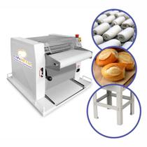Maquina de Moldar Pão de sal, Cacetinho, Carioquinha e Pão francês para Padaria Profissional 40cm Copametal
