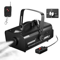 Máquina de neblina BORGOVA 1000W com temporizador, controle remoto 1L Máquina de neblina BORGOVA 1000W com temporizador, controle remoto 1L