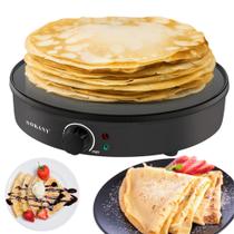Maquina De Panqueca Crepe Tapioca Antiaderente Elétrica 110v