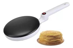 Maquina de Panqueca Elétrica Antiaderente Branco 220 Volts