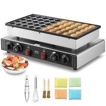 Máquina de panquecas holandesa VEVOR Mini 50 unidades 43 mm de diâmetro 1700 W