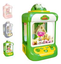 Maquina De Pegar Bichinho Infantil Maquina de Ursinho Garra Da Diversão Maquina De Pegar Bichinho Infantil Maquina de Ursinho Garra Da Diversão