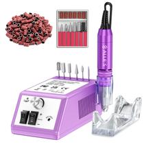 Máquina de perfuração de unhas Alle's 30000 RPM Efile Electric Purple