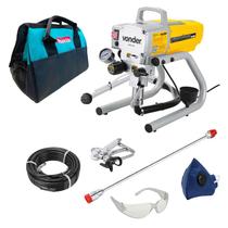 Máquina de Pintura Airl 900w modelo MPA 120 Vonder 1,2HP + máscara + Bolsa + óculos VOLTAGEM:220V