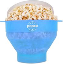 Máquina de pipoca POPCO Silicone Microondas com capacidade para 15 xícaras