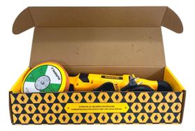 Máquina De Polimento Potência 1450w 11000rpm Disco De 150mm Cor Amarelo