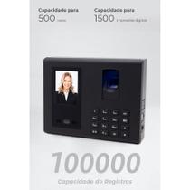 Máquina de Ponto Eletrônico Facial Intelar com Biometria Digital