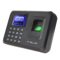 Máquina De Ponto Relógio Biométrico Senha Impressão Digital - It-Blue