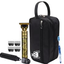 Maquina de Precisão Cabelo 2em1 Aparador Nasal C/ Nécessaire Maquina de Precisão Cabelo 2em1 Aparador Nasal C/ Nécessaire