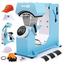 Máquina de prensa térmica AKEYDIY Auto Hat para bonés 3 em 1, 3 unidades Máquina de prensa térmica AKEYDIY Auto Hat para bonés 3 em 1, 3 unidades