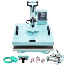 Máquina de prensa térmica VEVOR 8 em 1, combinação 15x15 com copo e chapéu Máquina de prensa térmica VEVOR 8 em 1, combinação 15x15 com copo e chapéu
