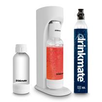 Máquina de Refrigerante Drinkmate OmniFizz 60L Kit CO2 Branco Máquina de Refrigerante Drinkmate OmniFizz 60L Kit CO2 Branco