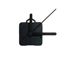 Máquina de Relógio Tic Tac Quartz de Parede 13mm com Ponteiros Palito 7,5cm Todo Preto Máquina de Relógio Tic Tac Quartz de Parede 13mm com Ponteiros Palito 7,5cm Todo Preto