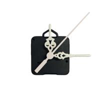 Máquina de Relógio Tic Tac Quartz de Parede 16,5mm com Ponteiros Colonial 5,5cm Branco Máquina de Relógio Tic Tac Quartz de Parede 16,5mm com Ponteiros Colonial 5,5cm Branco