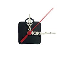 Máquina de Relógio Tic Tac Quartz de Parede 16,5mm com Ponteiros Luiz Xv 5,5cm Branco Vermelho