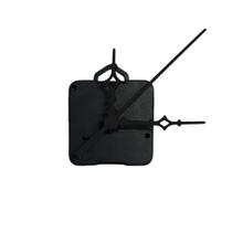 Máquina de Relógio Tic Tac Quartz de Parede 16,5mm com Ponteiros Universal 5,5cm Preto Máquina de Relógio Tic Tac Quartz de Parede 16,5mm com Ponteiros Universal 5,5cm Preto