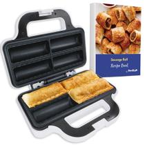 Máquina de rolos de salsicha StarBlue Faça 4 pãezinhos e lanches em minutos Máquina de rolos de salsicha StarBlue Faça 4 pãezinhos e lanches em minutos