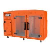 Máquina de Secar Animais Rotomoldada Kyklon Laranja Máquina de Secar Animais Rotomoldada Kyklon Laranja