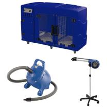 Maquina de Secar + Secador 5000 e Soprador Rx Kyklon Azul
