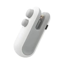 Máquina De Selagem a Vácuo Mini Portátil Recarregável 2 Em 1 Com Clipe Para Preservação De Lanches