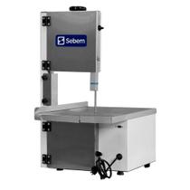 Máquina de Serra Fita Pequena Profissional Bivolt Lâmina 1,55m Altura do Corte 18cm Sebem Máquina de Serra Fita Pequena Profissional Bivolt Lâmina 1,55m Altura do Corte 18cm Sebem