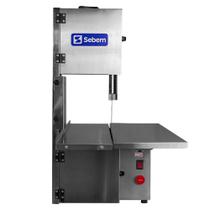 Máquina de Serra Fita Total Inox Sebem 3 em 1 para Carne e Ossos com Moedor