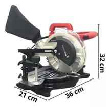 Máquina de Serra Meia Esquadria Angular 1200W Importway