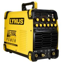 Máquina de Solda 200A TIG/Alumínio Lis-250AL Pulse 220V - LYNUS Máquina de Solda 200A TIG/Alumínio Lis-250AL Pulse 220V - LYNUS