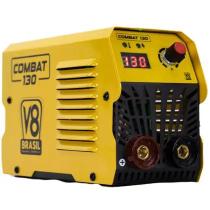 Máquina de Solda Combat 130A 220V MMA Portátil Compacta V8 Brasil Máquina de Solda Combat 130A 220V MMA Portátil Compacta V8 Brasil