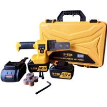 Máquina de Solda de Tubo PPR Portátil Termofusão Elétrica Profissional com Maleta e Bicos