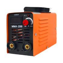 Máquina De Solda Elétrica MMA Ajustável De 4KW 20-250A, Mini Soldador De Arco Metálico Manual DC