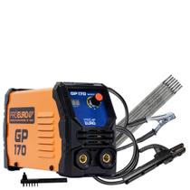 Maquina de Solda Inversora 170A Bivolt Compacta com 250G Eletrodo 6013 3,25mm Pró Euro Maquina de Solda Inversora 170A Bivolt Compacta com 250G Eletrodo 6013 3,25mm Pró Euro