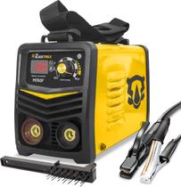 Maquina De Solda Inversora Eletrica Portátil Mma Eletrodo Cor Amarelo Frequência 50hz 60hz 220v