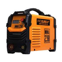 Máquina de Solda Inversora Elétrica Portátil Profissional MMA 230a 220v Pró Euro