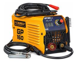 Máquina de Solda Inversora GP 160A MMA TIG LIFT Pró Euro 220V