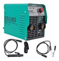 Maquina De Solda Inversora Joy 132 220v Mma Eletrodo Balmer Cor Verde