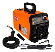 Maquina De Solda Inversora Multiprocesso Mig Sem Gás Smig 150 Tig Eletrodo Intech 220V