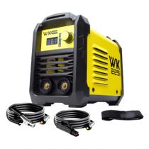 Máquina de Solda Inversora WK 225i 220V MMA TIG Lift Portátil Pró Euro Máquina de Solda Inversora WK 225i 220V MMA TIG Lift Portátil Pró Euro