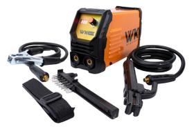 Máquina De Solda Inversora WK 300A Bivolt Profissional MMA TIG Lift Portátil com Acessórios Garantia Máquina De Solda Inversora WK 300A Bivolt Profissional MMA TIG Lift Portátil com Acessórios Garantia