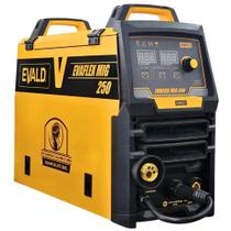Máquina de Solda Multiprocesso MIG Alumínio Pulse EVAFLEX MIG-250 EVALD Máquina de Solda Multiprocesso MIG Alumínio Pulse EVAFLEX MIG-250 EVALD