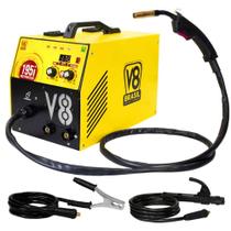 Máquina de Solda Multiprocesso MIG / MMA / TIG Seca 195i 195A 220v - V8 Brasil