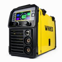 Máquina de Solda Multiprocesso WK MIG 160A com e sem Gás, MMA e TIG LIFT Bivolt Pró Euro