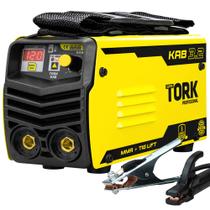 Maquina de Solda Portatil 120 Amperes 220V Processo TIG-LIFT e MMA Modelo KAB 3.2 Super Tork Maquina de Solda Portatil 120 Amperes 220V Processo TIG-LIFT e MMA Modelo KAB 3.2 Super Tork